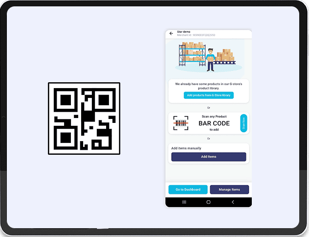 Scan The Barcode And Upload Inventories